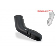 CNC Racing Carbon Fiber Lower Exhaust Pipe Guard for Ducati Multistrada V4 (OE Header and Slip-ons)
